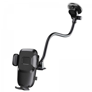 Strong Suction Universal Car Windshield Mount Holder Stand Long Thickness Gooseneck Minibus Dashboard Mobile Phone Holder