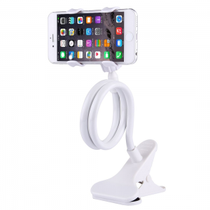 Drop Shipping Gooseneck Phone Clamp Holder Practical Mobile Stand Lazy Cell Phone Bracket