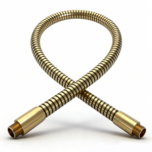 Custom Metal Gooseneck Microphone Tube | Flexible Adjustable Mic Stand Hose with 1/4" Thread for Audio Equipment