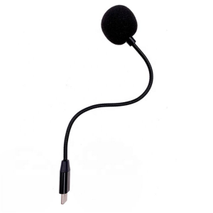 Good Quality Flexible Type-C Gooseneck Small Microphone for You Tube, Smart Phone Voice Recording